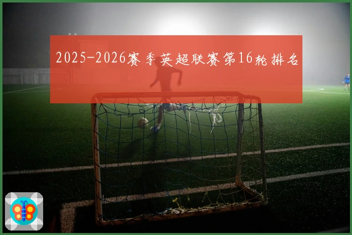 2025-2026赛季英超联赛第16轮排名